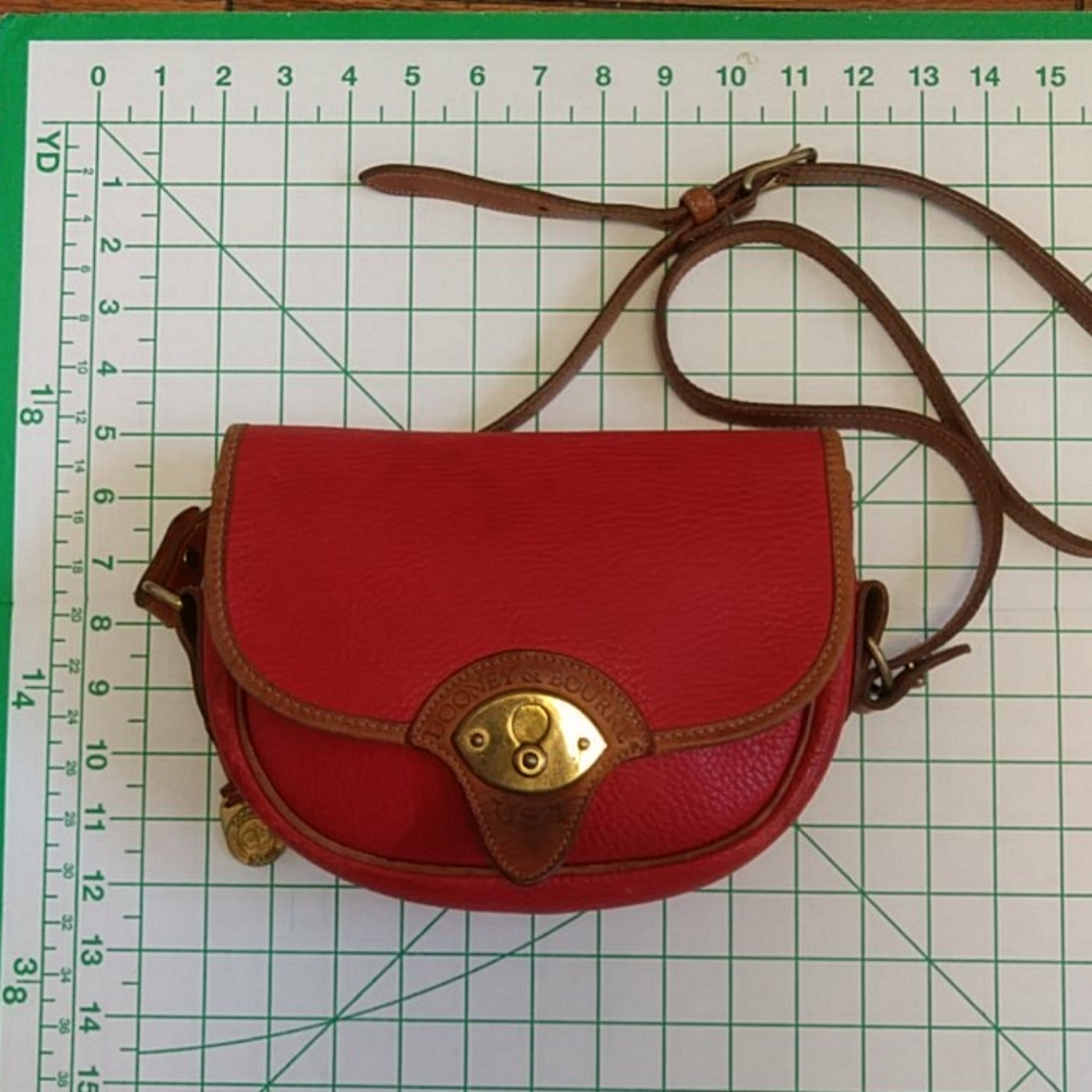 Dooney & Bourke red crossbody